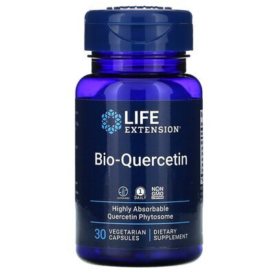 Біо-кверцетин Life Extension Bio-Quercetin, 30 вегетаріанських капсул