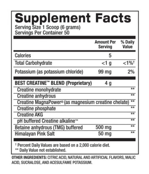 Креатин BPI Sports Best Creatine кавун, 300 г