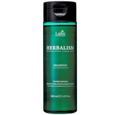 Шампунь Lador Herbalism Shampoo на основі трав'яних екстрактів, 150 мл