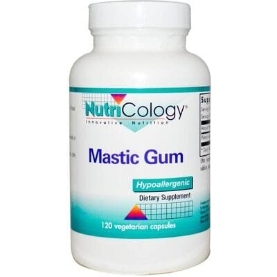 Мастикова смола Nutricology Mastic Gum 1000 мг, 120 вегетаріанських капсул