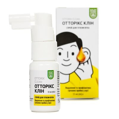 Отторікс Клін Baum Pharm спрей для вух 15 мл у флак.