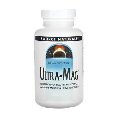 Ультра-Маг Source Naturals Ultra-Mag, 30 таблеток