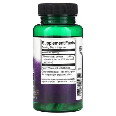 Трибулус Swanson Mega Extract капсули по 250 мг №60