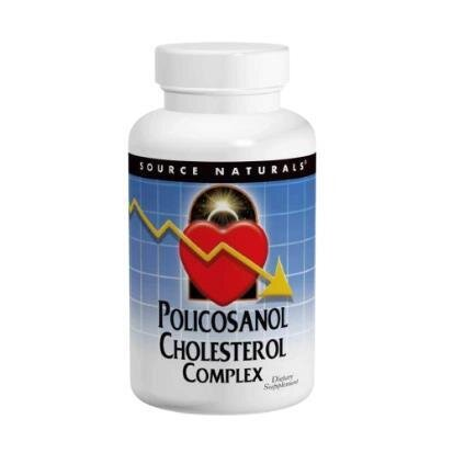 Полікозанол комплекс Source Naturals Policosanol Cholesterol, 60 таблеток