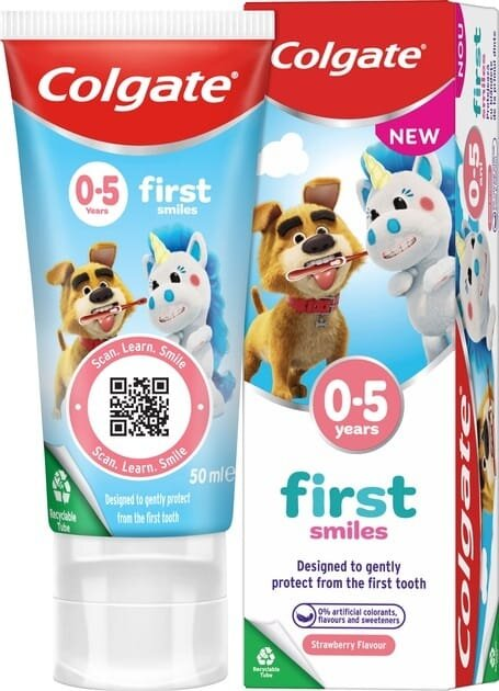 Зубна паста Colgate Kids дитяча 0-5 років, 50 мл