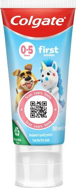 Зубна паста Colgate Kids дитяча 0-5 років, 50 мл
