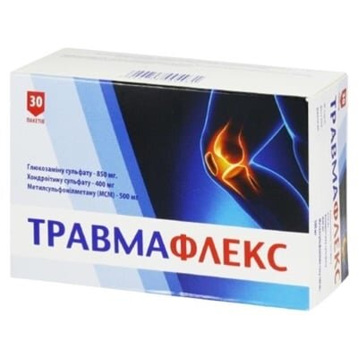 Травмафлекс пор. по 4,3 г №30 у пак.
