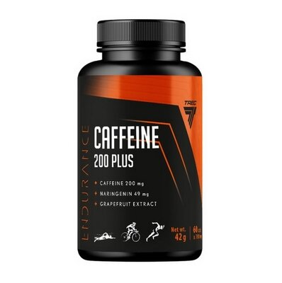 Кофеїн 200 Плюс Trec Nutrition Caffeine 200 Plus, 60 капсул
