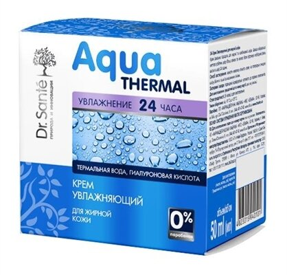 Крем для обличчя Dr.Sante Aqua Thermal зволожуючий для жирної шкіри, 50 мл