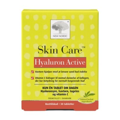 Гіалуронова кислота New Nordic Skin Care Hyaluron Active таблетки №30