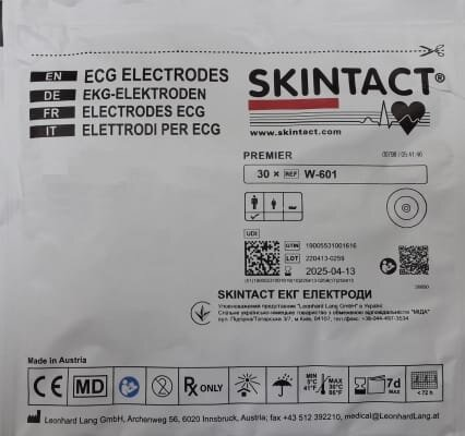 Електрод ЕКГ Skintact W-601 одноразовий для тривалого моніторингу, 1 штука