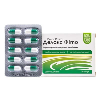 Делакс Фіто Baum Pharm капсули №10