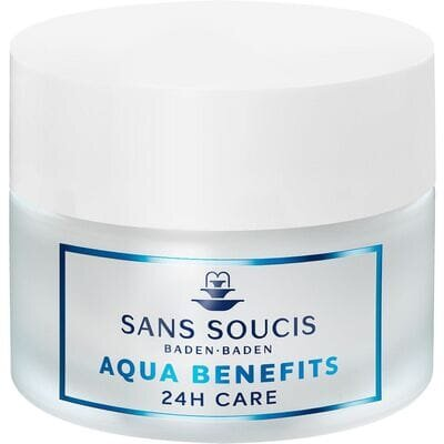 Крем-догляд Sans Soucis Aqua Benefits 24h зволоження для нормальної шкіри, 50 мл
