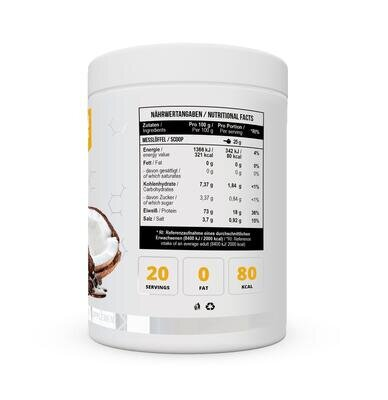 Протеїн яєчний MST Nutrition EGG White Protein шоколад та кокос, 20 порцій, 500 г