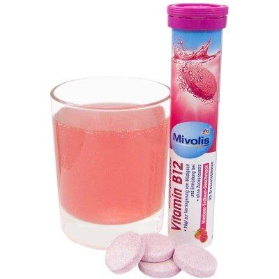 Вітамін B12 Mivolis Vitamin B12 таблетки шипучі №20