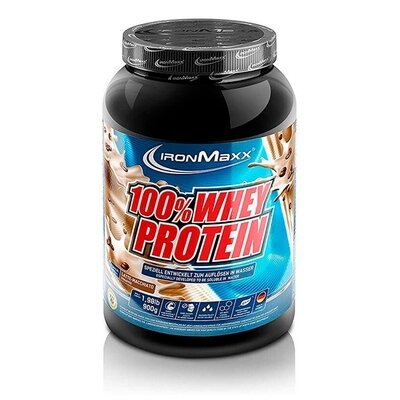 Протеїн IronMaxx 100% Whey Protein Латте маккіато, 900 г (банка)