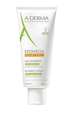 Лосьйон для обличчя і тіла A-Derma Exomega Control пом'якшуючий знімає свербіж, 200 мл