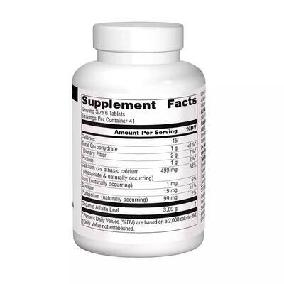Люцерна Source Naturals Alfalfa 648 мг таблетки №250