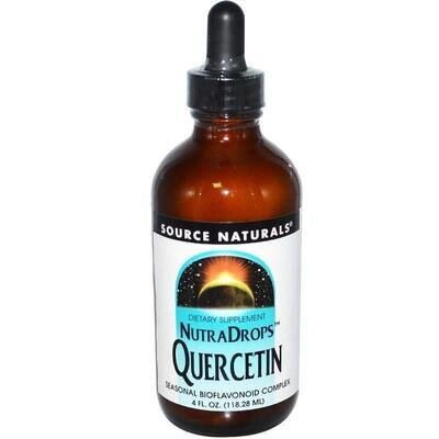 Кверцетин Source Naturals NutraDrops Quercetin рідина, 118,28 мл