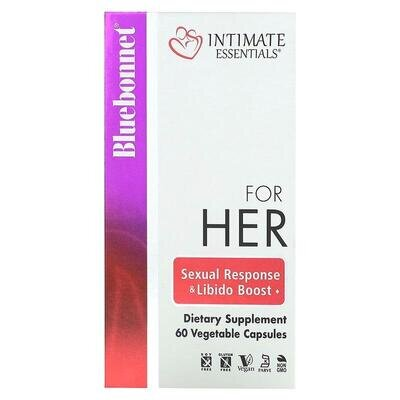 Комплекс Для неї Bluebonnet Nutrition Intimate Essentials For Her Sexual Response And Libido Boost капсули №60
