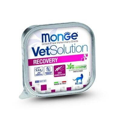 Корм вологий Monge Сat VetSolution Recovery для котів після операцій та травм, 100 г