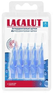 Інтердентальні щітки Lacalut Interdental М, 5 шт