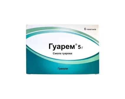 Гуарем гранули по 5 г №6 в пак.