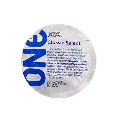 Презерватив ONE Classic Select, 1 штука