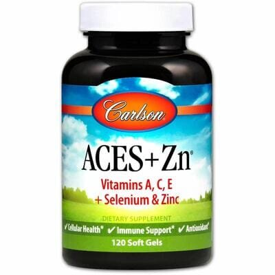 Вітамінно-мінеральний комплекс Carlson Labs Aces + Zn, 120 капсул