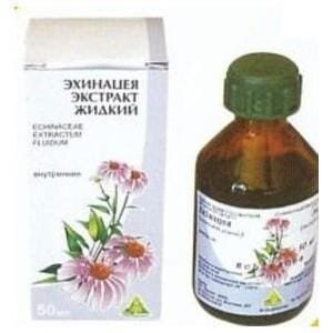 Ехінацея екстракт рід. д/перор. заст. по 50 мл у флак.