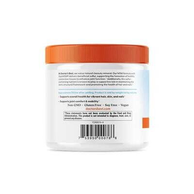 Метилсульфонілметан Doctor's Best MSM with OptiMSM порошок, 250 г