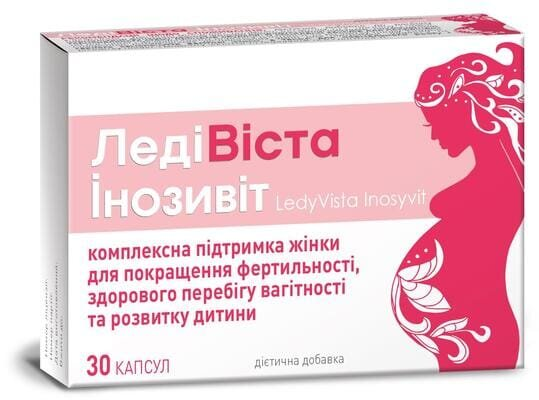 ЛедіВіста Інозивіт капсули №30 (10х3)