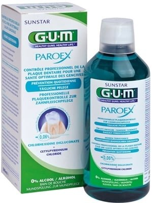 Ополіскувач для порожнини рота GUM Paroex, 0.06%, 500 мл
