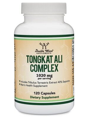 Тонгкат Алі Double Wood Tongkat Ali Extract Complex 1020 mg, 120 капсул