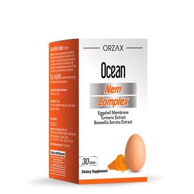 Комплекс для зменшення болю в суглобах та хрящах Orzax Ocean Nem Complex, 30 таблеток