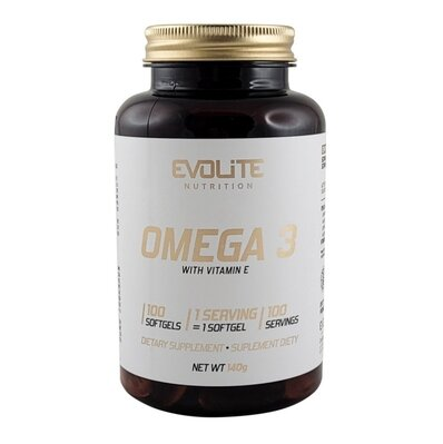 Омега 3 Evolite Nutrition Omega 3, 100 м'яких капсул