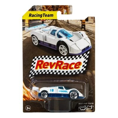 Іграшка RevRace автомобіль рейсинг, білий
