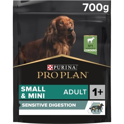 Корм сухий Purina Pro Plan Small & Mini Sensitive Digestion для собак дрібних і карликових порід для чутливого травлення, ягня, 700 г