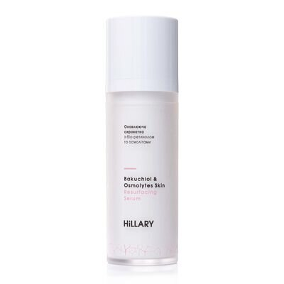 Сироватка для обличчя Hillary Bakuchiol & Osmolytes Skin Resurfacing Serum з біо-ретинолом та осмолітами, 30 мл