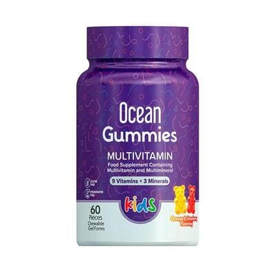 Мультивітаміни для дітей Orzax Ocean Gummies MultiVitamin, 60 жувальних таблеток