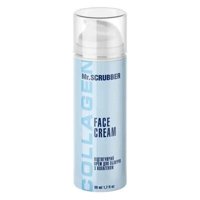Крем для обличчя MR.Scrubber Collagen Face Cream ліфтинг з колагеном, 50 мл