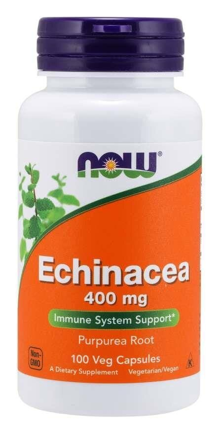 Ехінацея NOW Echinacea 400 мг вег. капсули №100