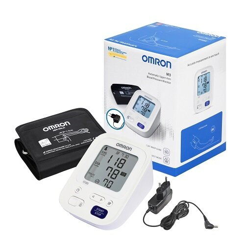 Тонометр Omron M3 (HEM-7154-E) автоматичний з мережевим адаптером HHP-CM01