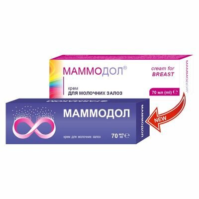 Маммодол крем по 70 мл у тубах