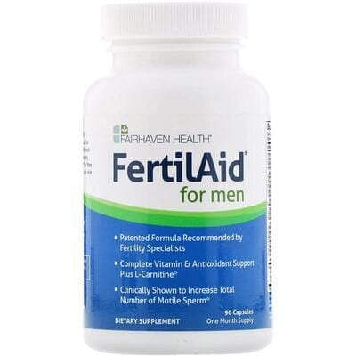 Комплекс для репродуктивного здоров'я чоловіків Fairhaven Health FertilAid for men, 90 капсул