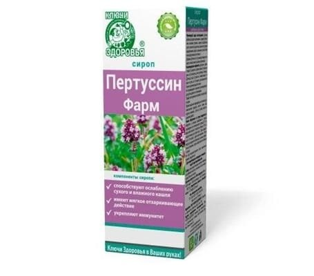 Пертусин Фарм сироп по 200 мл у флак.
