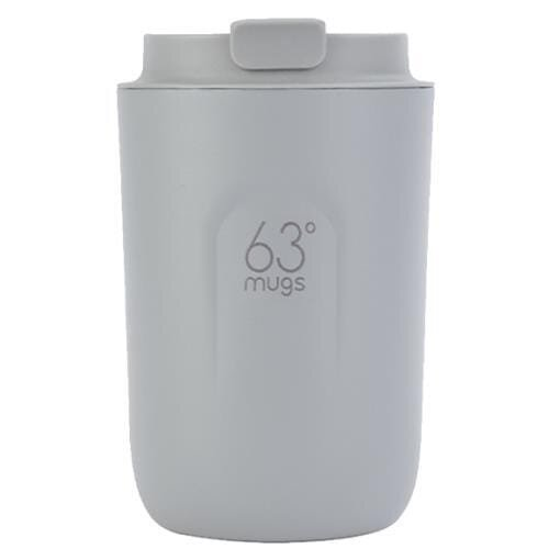 Термочашка для кави 63mugs сірий Порше, 380 мл