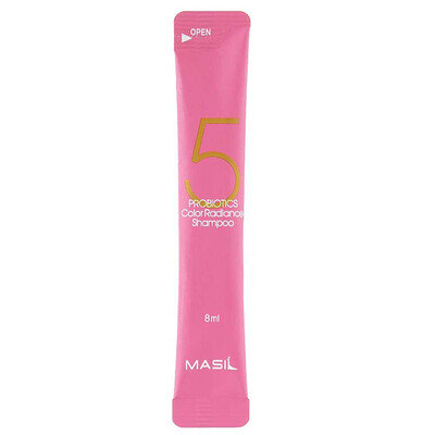 Шампунь Masil 5 Probiotics Color Radiance для пофарбованого волосся з пробіотиками, 8 мл