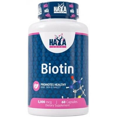 Біотин Haya Labs Biotin 5000 мкг капсули №60
