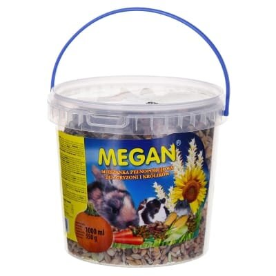 Корм Megan для гризунів 1 л/550 г відро